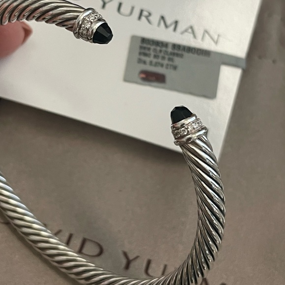 ❌SOLD❌. David Yurman
Cable Classics Bracelet with Onyx & Diamonds/5mm - Picture 4 of 10